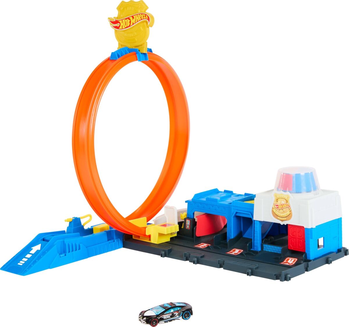 HOT WHEELS CITY SUPER POLICE STAT